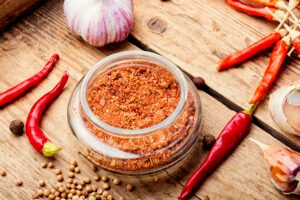 Stone Ground Powdered Red Garlic Chilli Salt