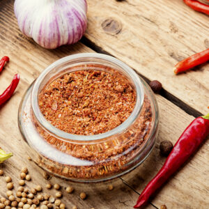 Stone Ground Powdered Red Garlic Chilli Salt